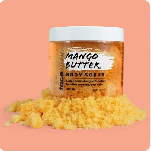 Face Facts Mango Butter Lightening Face & Body Scrub (400g)