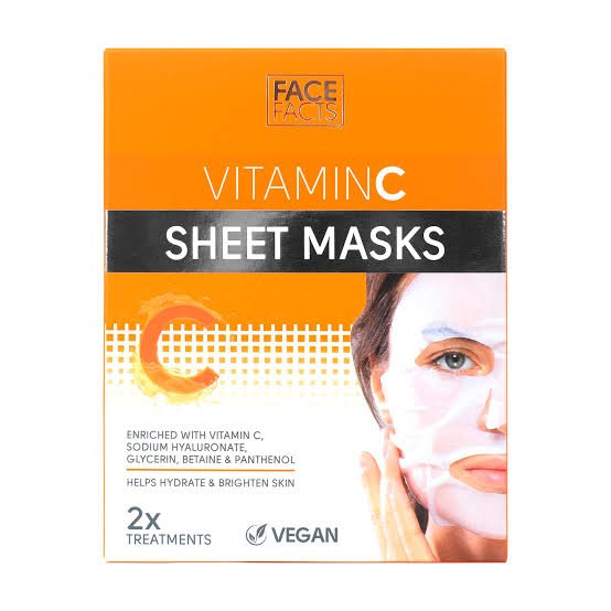 Face Facts Vitamin C Face Sheet Mask