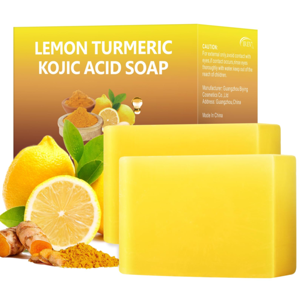 Lemon Turmeric Kojic Acid Soap Bar
