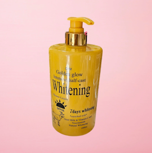 Golden Glow Intensive Half Cast Whitening Shower Cream – Body Care
