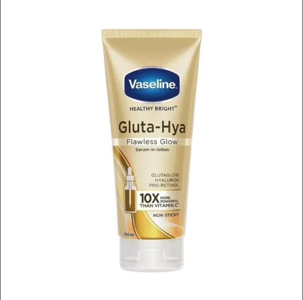 Vaseline Gluta-Hya Dewy Radiance + Flawless Glow Serum-In-Lotion Combo Of 3 Pack - Image 2