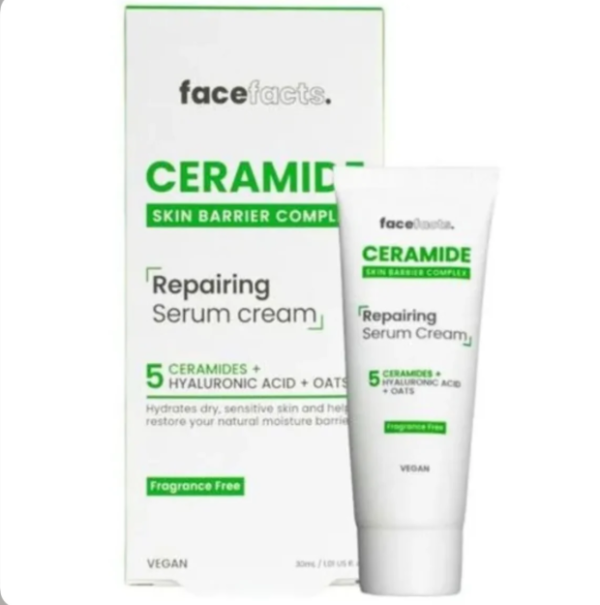 Face Facts Ceramide Skin Barrier Complex Repairing Serum Cream