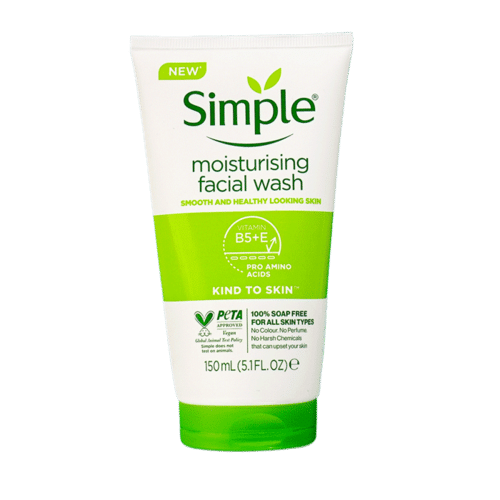Simple Moisturising Facial Wash (150ml)