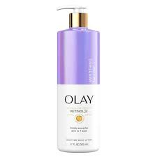 Olay Retinol Body Lotion – 17 FL OZ (502ml), Moisturizer, Smoother, Night Cream