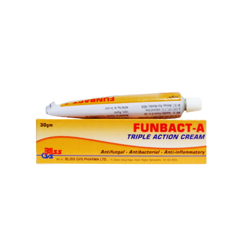 Funbact-A Triple Action Cream (30g)