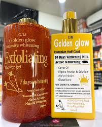 Golden Glow Body Milk Lotion & Body Wash – 500ml