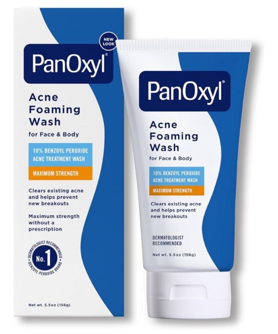 PanOxyl Acne Foaming Wash 10% Benzoyl Peroxide – 156g