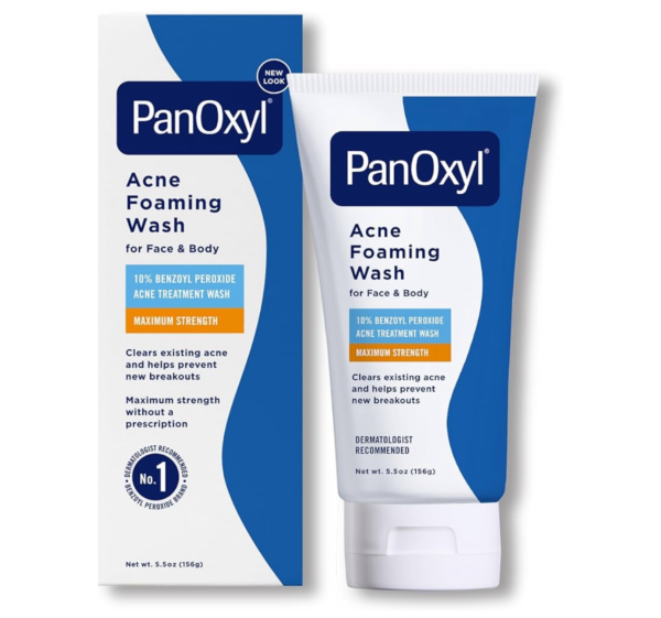 PanOxyl Acne Foaming Wash 10% Benzoyl Peroxide – 156g