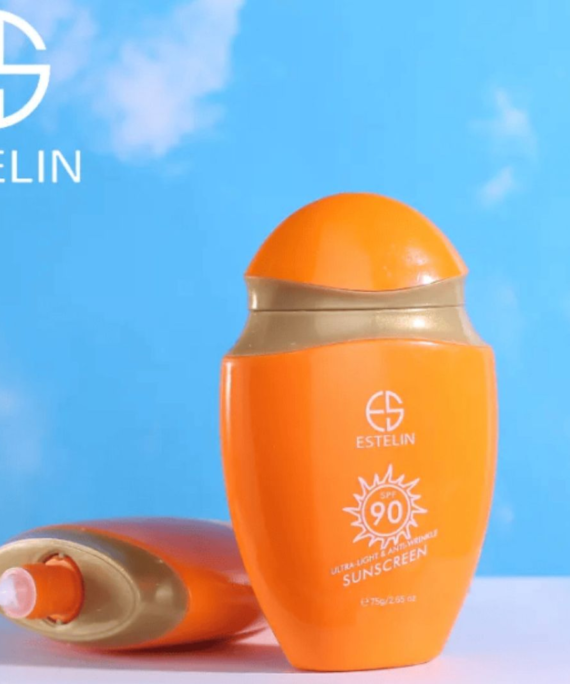 ESTELIN Estellin Ultra Light And Anti Wrinkles Sunscreen SPF 90 P+++Defend Healthy Skin