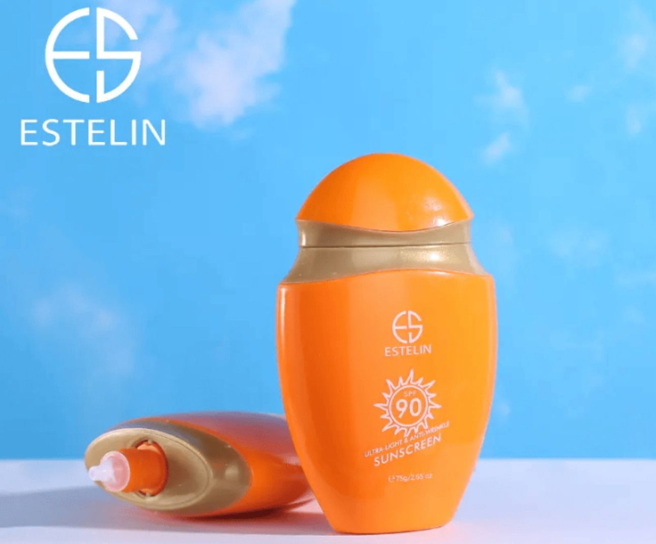 ESTELIN Estellin Ultra Light And Anti Wrinkles Sunscreen SPF 90 P+++Defend Healthy Skin