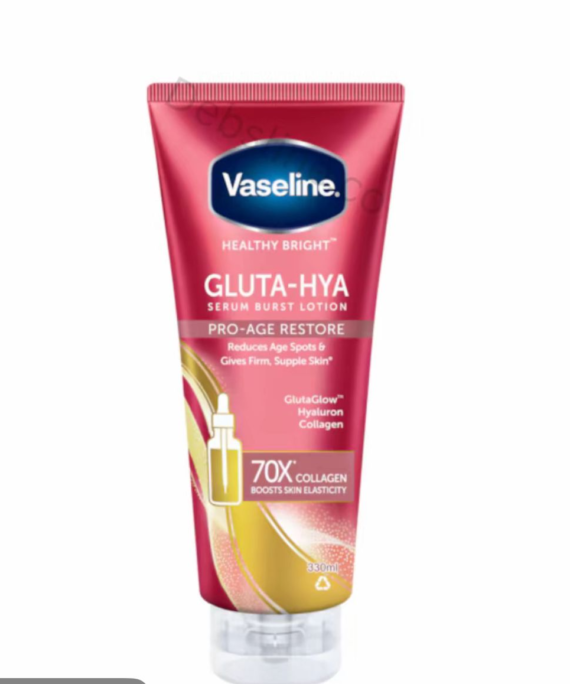 Vaseline Gluta Hya Serum Burst Body Lotion