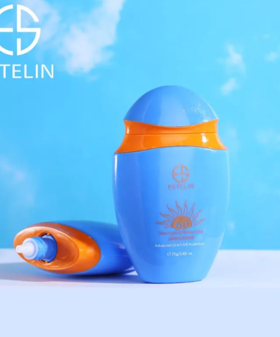 ESTELIN Ultra Light And Moisturizing Sunscreen SPF+++ 60 – Advanced UV Protection, No White Cast, Hydrating & Skin-Friendly, For All Skin Types
