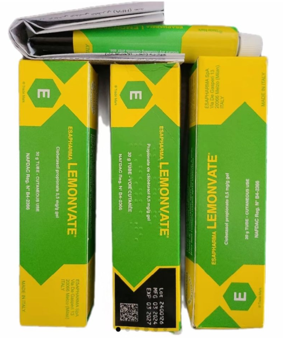 3 PCS Lemonvate Cream 30g - Moisturizer for Skincare