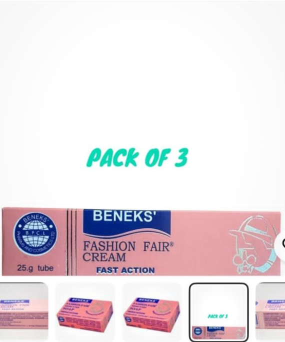X3 Fashion Soap OR X3 Tube Cream