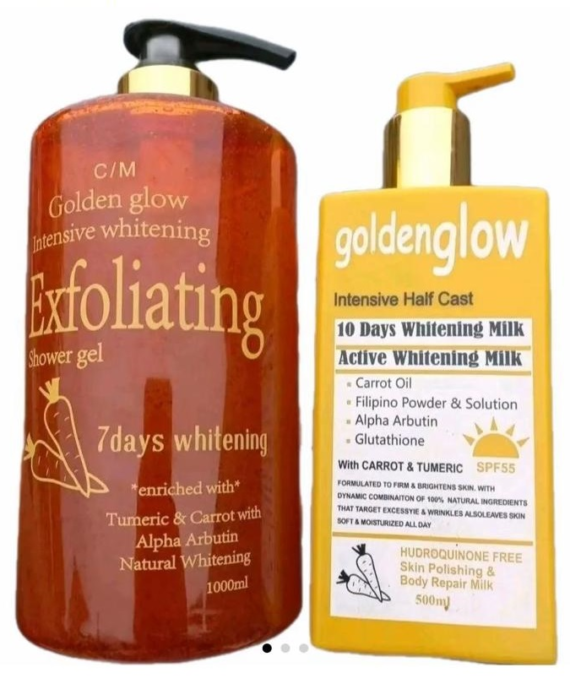 Golden Glow Body Milk 500ml Lotion and body wash