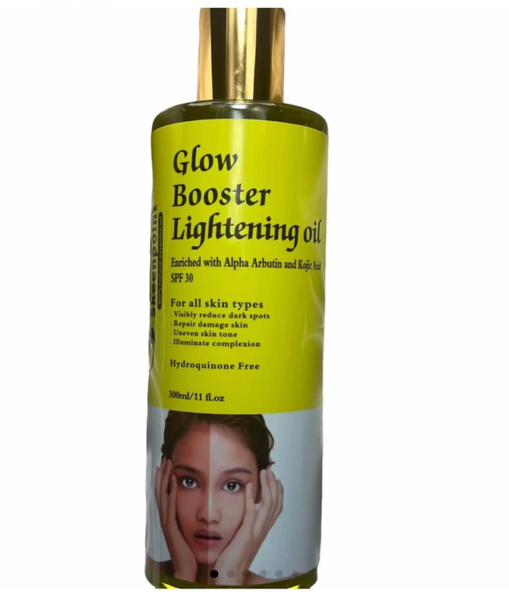 Skeenpoint Glow Booster Lightening Body Oil with Alpha Arbutin and Kojic acid + spf 30 for Skin Comfort