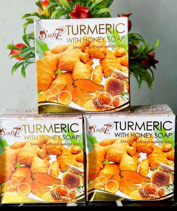 Soft 7 Turmeric and Honey Soap